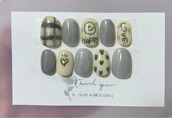 落書きnail ※5/11〜17発送不可※