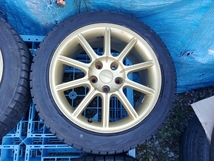 ☆即決！ インプレッサ GDB STI 後期 純正ホイール ブリヂストン REVO GZ 235/45R17 山有り！ スタッドレス付き！ ブレンボ対応！ 114.3 ⑥_画像5