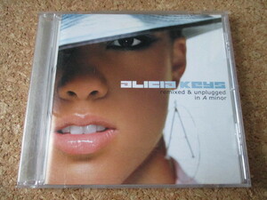 Alicia Keys/Remix & Unplugged In A Minor アリシア・キーズ 2002年 大傑作・大名盤♪国内盤♪ 廃盤♪リミックス＆アンプラグド・ライブ♪