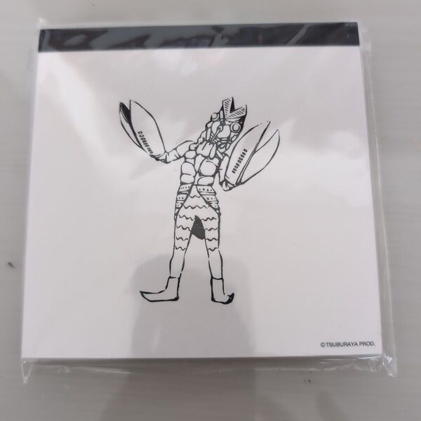 メモパッド スクエア バルタン星人