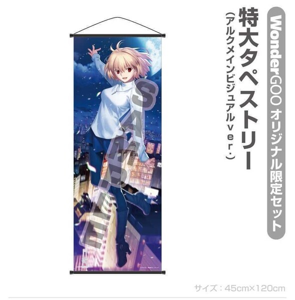 月姫 -A piece of blue glass moon- WonderGOO 購入特典 特大タペストリー (アルク メインビジュアルVer.)