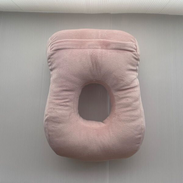 オフィス枕 デスクピロー お昼寝枕 ネックピロー 昼休み 安眠 仮眠枕 ピンク 快適