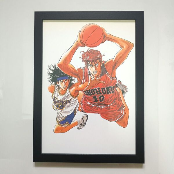 SLAM DUNK スラムダンク イラスト ポスター 額付き No.84