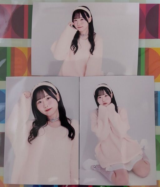 POP UP SHOP BY iCON DOLL LOUNGE 2024 ぴるあぽ 広島世那 ブロマイド3種セット 生写真