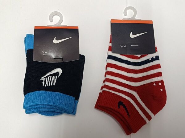 ☆ NIKE☆ ナイキ ☆ソックス☆くつ下☆nikebaby ☆カッコイイ☆4足セット☆オススメ☆丈夫です!☆子ども☆KIDS☆