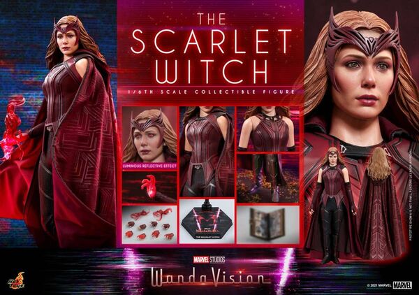 ホットトイズTMS036 『ワンダヴィジョン』 スカーレット・ウィッチ WandaVision - Scarlet Witch