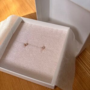 4℃ ピアス 両耳 スタッド ワンポイント
