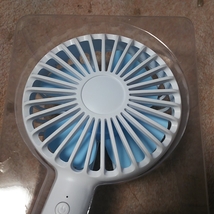 □HANDY FAN　携帯扇風機　ブルー_画像2