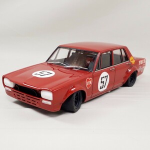 ハコスカ 1970年 JAF GP 仕様 1/24アオシマ キット組立完成品 