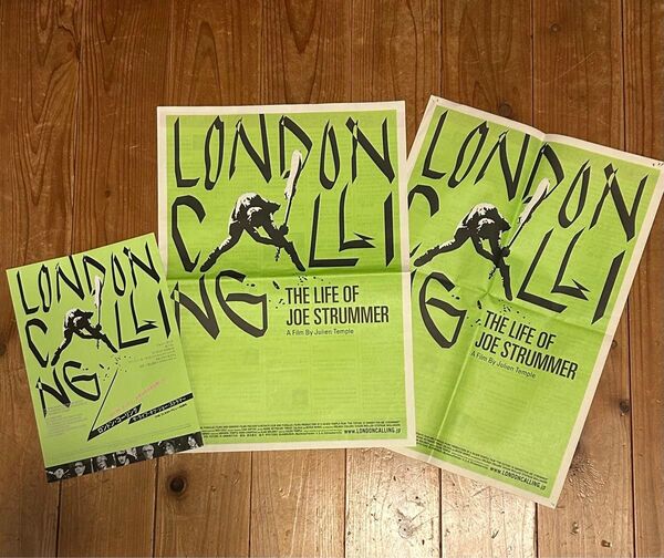 the CLASH クラッシュ LONDON CALLING PUNK the MODS ジョーストラマー パンク チラシ 販促