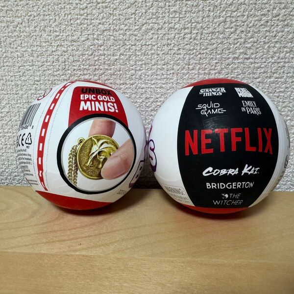 【新品】Minibrands Netflix ネットフリックス カプセルトイ2個 ミニブランズ ミニブランズ