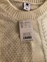 メ1753 新品 Corvaコルヴァのセーター 140㎝_画像3