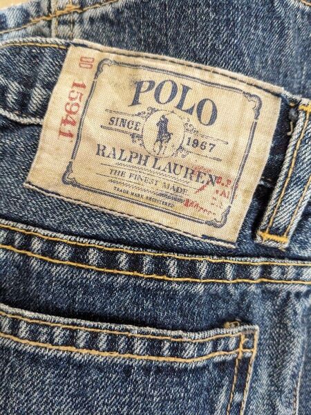 ポロ ラルフローレン ダメージジーンズ130サイズ POLO RALPH LAURENジーンズ