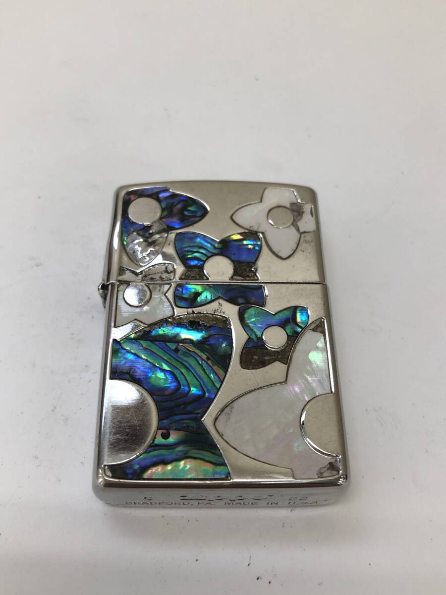 Yahoo!オークション - ZIPPO ジッポー 螺鈿 貝細工 貝貼り