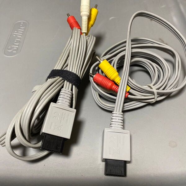 Nintendo Wii AVケーブル 2点セット