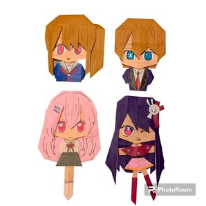 キャラクター折り紙