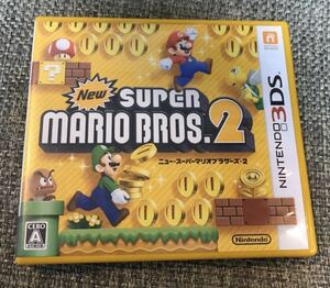 New Super Mario Brothers 2 3ds soft * free shipping *