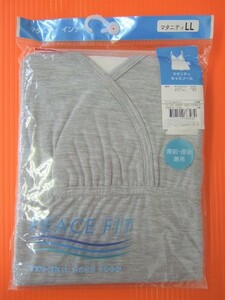 [ new goods * unopened!]*TOPVALU/ top burr .* maternity camisole / gray / size LL/. sweat speed ./ production front postpartum combined use 