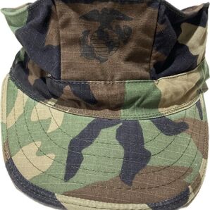 迷彩キャップ usmc 米軍 海軍 ユーティリティ 軍物 帽子 カモフラ xxs キャップ 迷彩