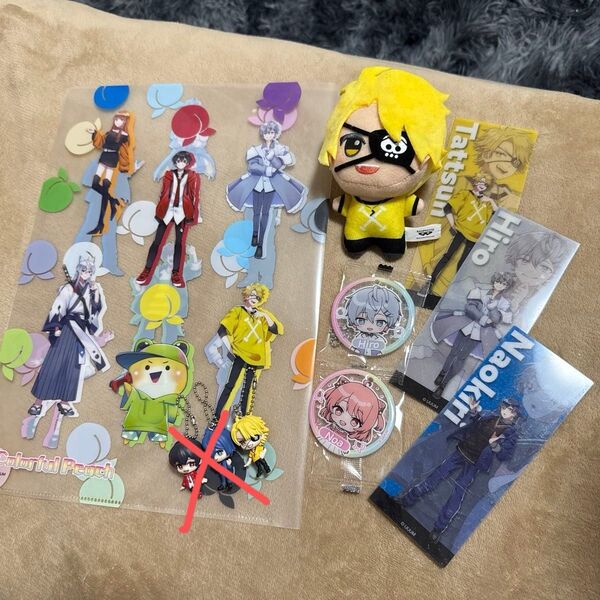 【まとめ売り】カラフルピーチ フィギュア ぬいぐるみ ストラップ グッズ