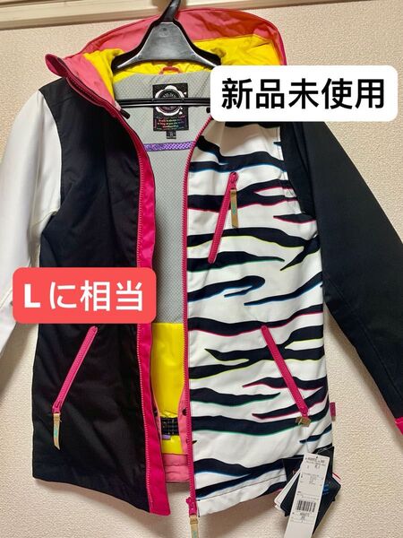 フェニックス X-NIX レディース スノボウェア 黒ピンク白 サイズL