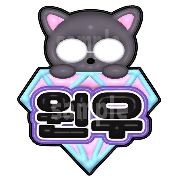 SEVENTEEN セブチ ウォヌ ぷっくり ネームボード ネームボード
