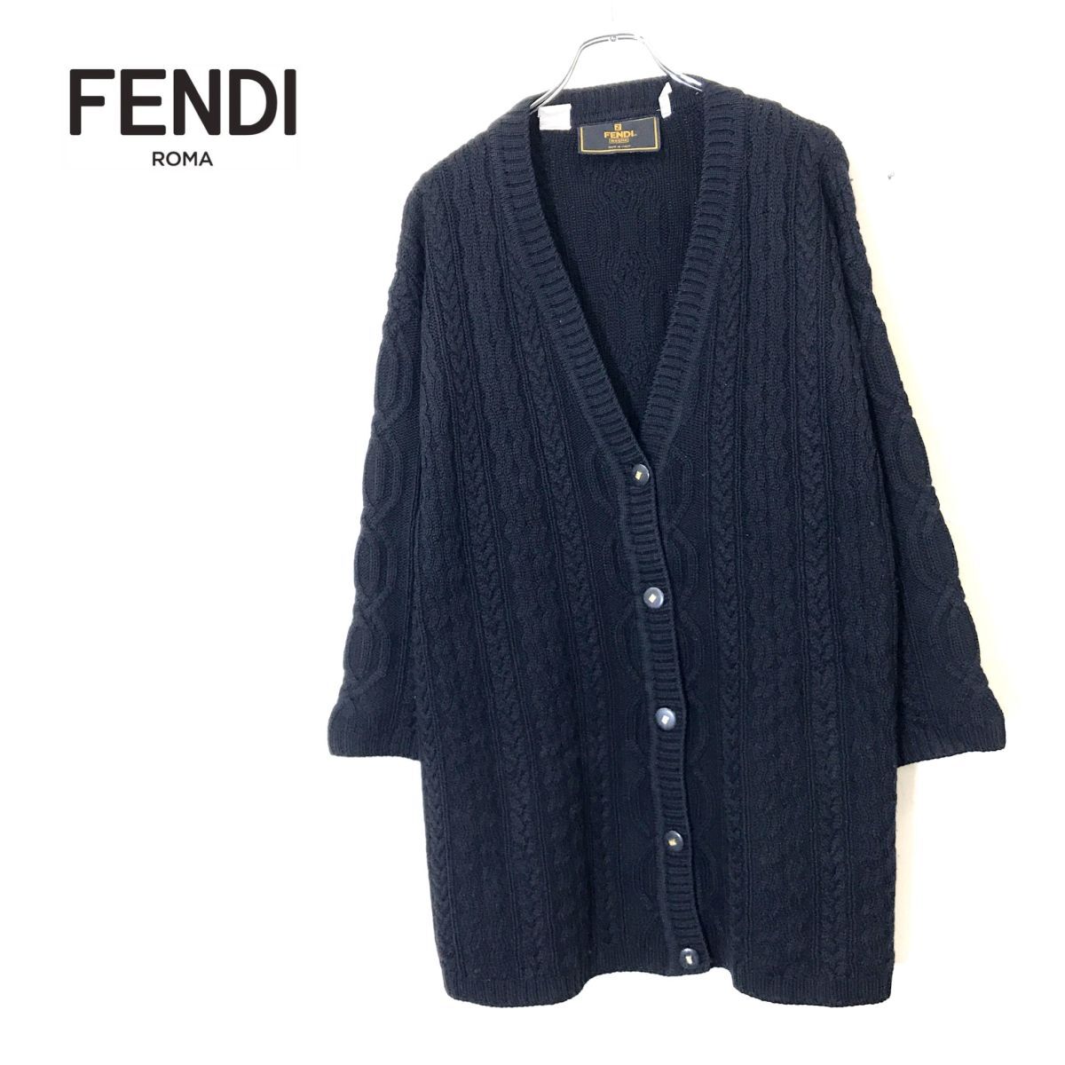 Yahoo!オークション -「(フェンディ fendi)」(カーディガン Yahoo!オークション -「(フェンディ fendi)」(カーディガン