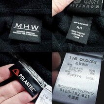 ▲MHW マウンテンハードウェア N.HOOLYWOOD コラボ ハイブリッド フリース City Dwellers Hoody ブラック 38/S（JP-M） 美品!!!▲_画像6