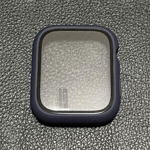 アップルウォッチ シリーズ 7 / 8 41mm対応 カラーケース 「ネイビー」 カバー apple watch 全面保護 カラーケース