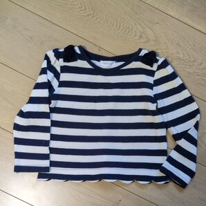 ボーダー カットソー