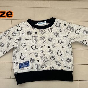 80sizeトレーナー