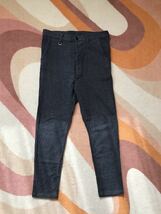 15aw UE STRECH MOLESKIN SAROUEL STREET 5POCKET PANT サイズ1 グレー_画像2