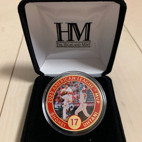 エンゼルス 大谷翔平選手 2023 AL MVP受賞記念ゴールドコイン