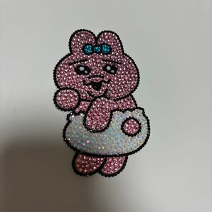 デコシール うちわデコ デコ素材 おぱんちゅウサギ