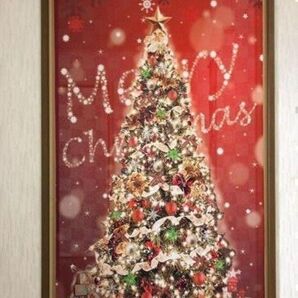 新品 おしゃれなのれん クリスマスツリー