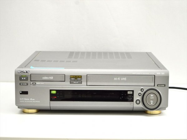 ○SONY HI8/VHSデッキ WV-BW2○メンテ済動作品○代用リモ付 ○SONY HI8/VHSデッキ WV-BW2○メンテ済動作品○代用リモ付