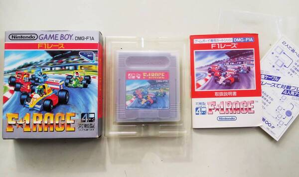 ゲームボーイ F1レース F1 Race Nintendo GB ソフト GAME BOY DMG-F1A 箱 取説