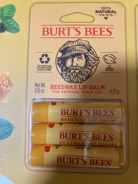 BURT'S BEES リップバーム 3個セット