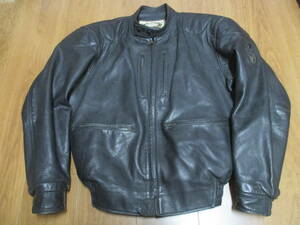 WORK LEAF Work leaf original leather rider's jacket L size 