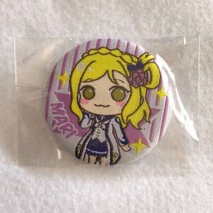 小原鞠莉 刺繍缶バッジ 未来の僕らは知ってるよ ver. ラブライブ サンシャイン