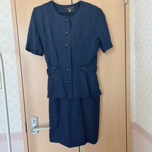 【レア商品!】Leilian★レリアン★セットアップ★ネイビー★ジャケット