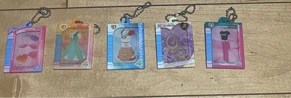 オシャレ魔女ラブandベリー ガチャガチャ 5点セット