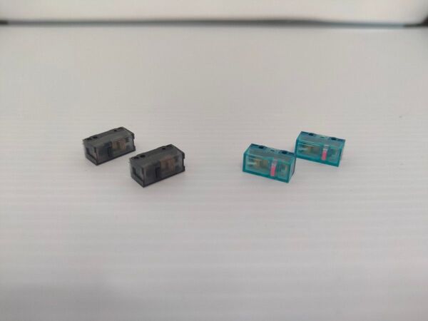 kailh gm8.0 huano transparent pinkdot 4個