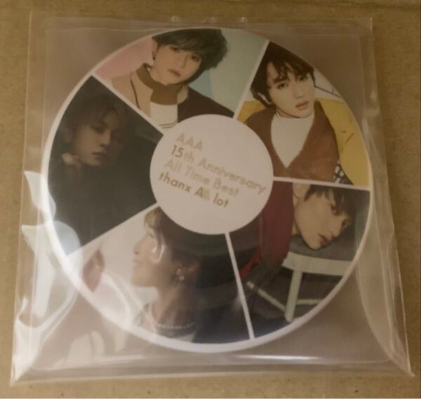 AAA 15th Anniversary All Time Best -thanx AAA lot- 楽天ブックス購入特典缶ミラー
