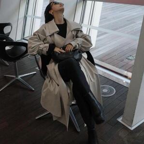 【希少】SR シアー sheer DOUBLE DRESS TRENCH COAT ダブルドレストレンチコート アウター ジャケット ベージュ Sサイズ
