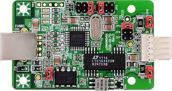 USB RS485/RS422 絶縁型変換ボード USB-017 HUMANDATA社