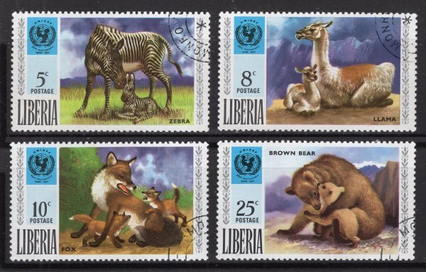 4639 外国切手 リベリア 動物と自然 大判シート 美しいデザイン Yahoo!オークション -「リベリア」(切手、はがき) の落札相場