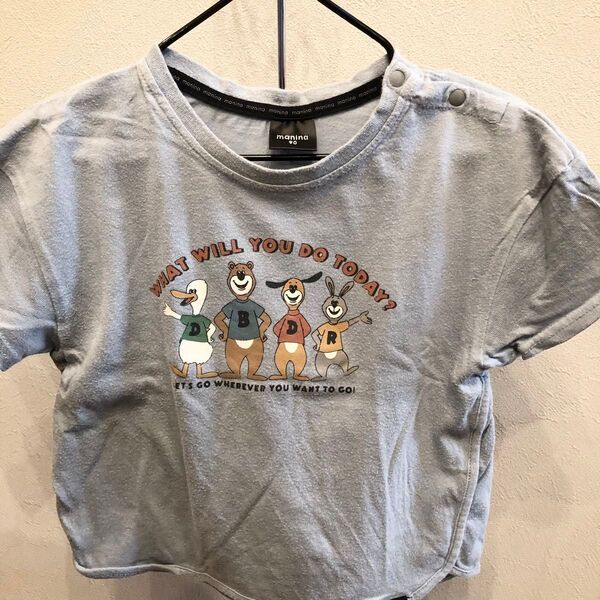 kids キッズ プリント半袖Tシャツ 90cm