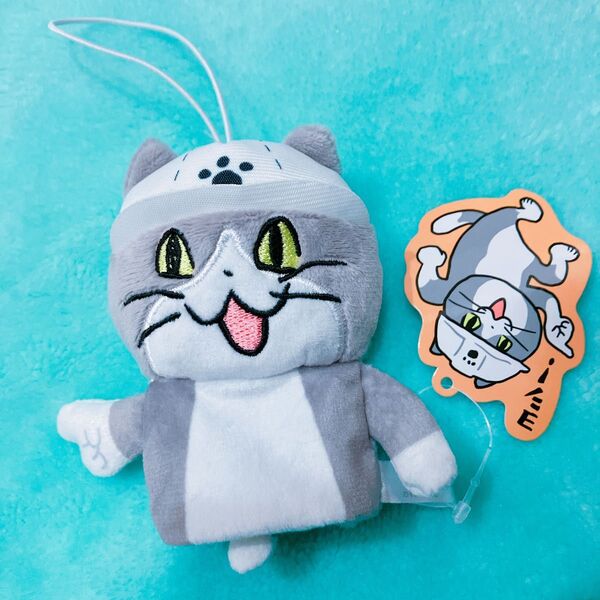 仕事猫 フィンガーパペット マスコット ぬいぐるみ