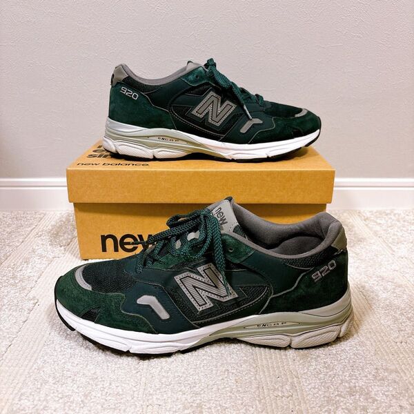 【箱あり】New Balance 920 ダークグリーン スニーカー
